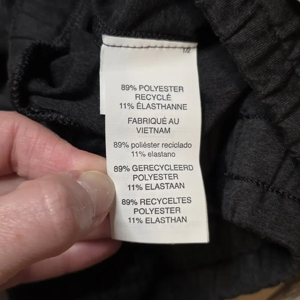 Vuori Ponto Performance Pants Mens Medium Black Lounge Sweatpants Stretch V418